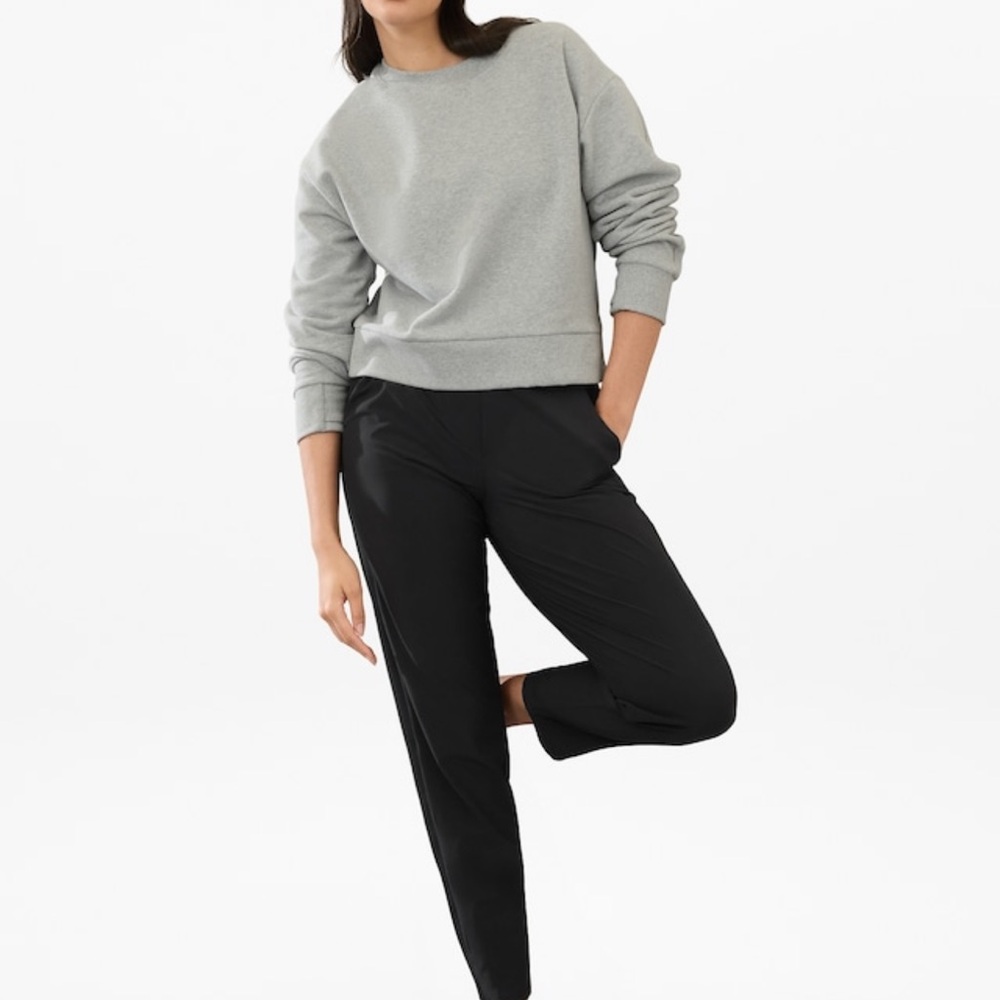 Athleta Brooklyn Mid Rise ankle pants tall size 6, black - Picture 5 of 15